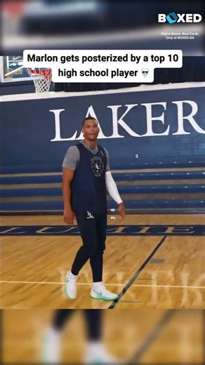 When Marlon Got HUMBLED By A School Basketball Player 😱