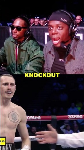 Reactions from the CRAZY KO!! #shorts