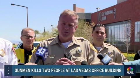 Police update after fatal Las Vegas office shooting