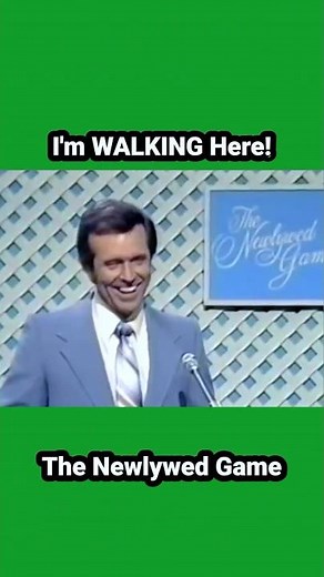 I'm #walking HERE!#thenewlywedgame #funny #1970s #gameshow #laugh #comedy #comedyshorts #comedyvideo