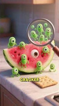 The 5 Second Rule is DEAD 🍞#mindgap #5secondrule #foodsafety #cleaneating #microbiology #bacteria