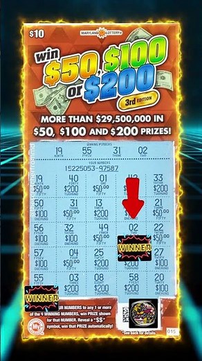 🎯 BIG 10X WIN! | Scratch Off Lottery Tickets