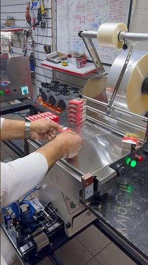 Satisfying Cellophane Wrapping Machine in Action 🔥 | Fast Packaging Process #keşfet
