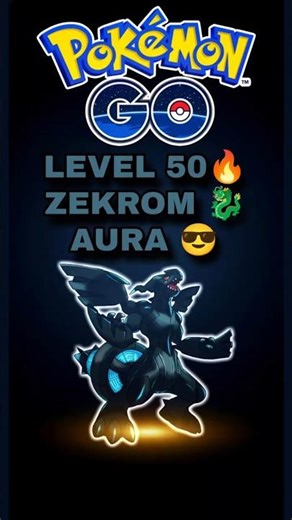 Lv50 Zekrom Transformation 🔥⚡ | Pokémon GO Anime Style 😎#pokemon #pokemongo #gbl #pvp #mobilegame