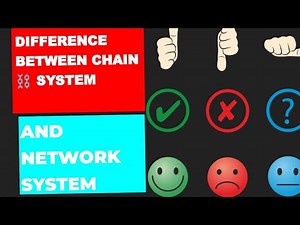 difference between chain system & network system??