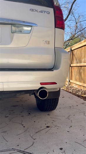 2009 Lexus GX470 with AFE Cold Air Intake and a Gibson Catback Exhaust