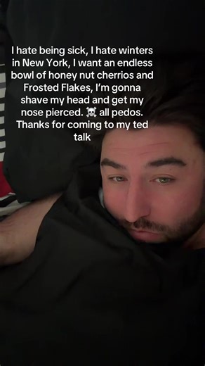 I may have fever delirium. #sick #pain #winter #wtf #fyp