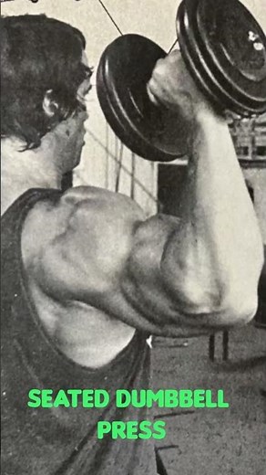 shoulder workout Arnold Schwarzenegger
