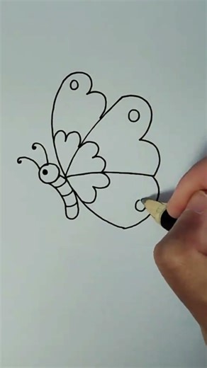 かわいいカラフルな蝶の描き方 🦋🎨