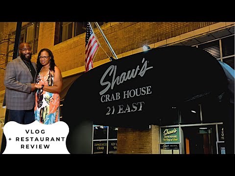 Shaw's Crab House Vlog + Full Review | Chicago Restaurant Reviews