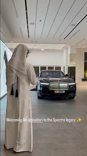 Rolls-Royce Spectre Delivery | Client Witnesses His New Car Unveiling