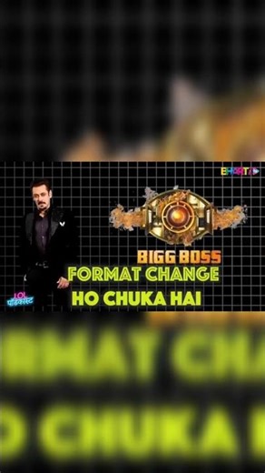 Salman Khan Ne Kiya Bigg Boss Format Change Ka Khulasa 🔥 #shorts #BiggBoss