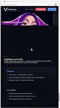 JVector is LIVE - a free vector editor that runs in your browser