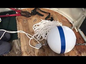 Mooring Installation on Maranacook Lake, Maine | Rob's Vlog