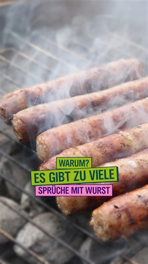 Klassiker: Alles hat ein Ende, nur die Wurst hat zwei! Welche Sprüche mit „Wurst“ kennt ihr noch? | N-JOY