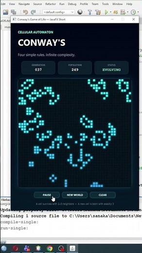 I Built Conway’s Game of Life in JavaFX