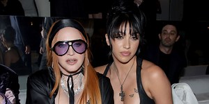 Madonna and Her Daughter Lourdes Coordinate in Slinky LBDs for a Rare Joint Appearance