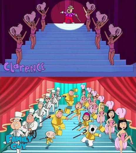 Family Guy Reference in Clarence