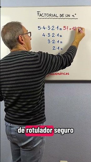 FACTORIAL of a number n ! = n (n-1)(n-2)...3•2•1#factorial