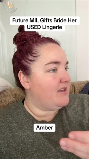 Sarah Wizeman on Instagram: "Future MIL Gifts Bride USED lingerie! #Skit #wedding #bride #storytime #motherinlaw"