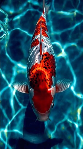 Beautiful Koi Fish Swimming Underwater | Relaxing Nature 4K Video | Japan Zen Pond #shorts #koifish