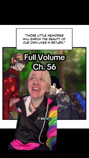 Full Volume (Lezhin) chapter 56. I really loved this chapter. While yes this BL manhwa is predominantly spice (great spice too) it also has moments that I think are really deep. The fact that they brought up something that I genuinely worked on in therapy this time last year was wild! I love it. This is why I love spring time so much because it gives us so many opportunities to remark on the beauty of the world around us. And I truly believe that when you practice finding beauty, you’re able to 