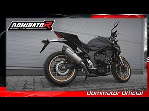 2025 Honda CB 1000 Hornet SP | Dominator Exhaust Sound | Dyno