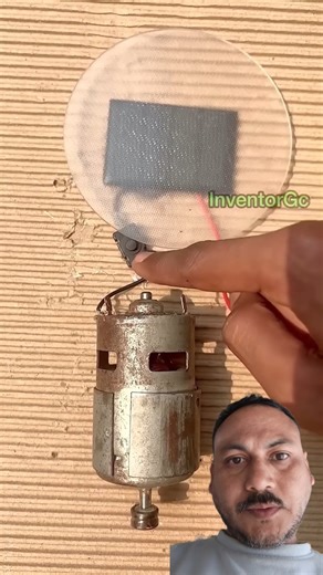 Can a mini solar panel run a 775 Dc motor