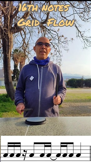 16th note Grid demo: Gap Click mode