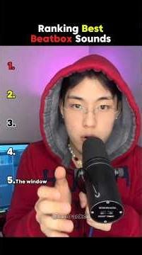 Ranking Best Beatbox Sounds Last one 😮‍💨