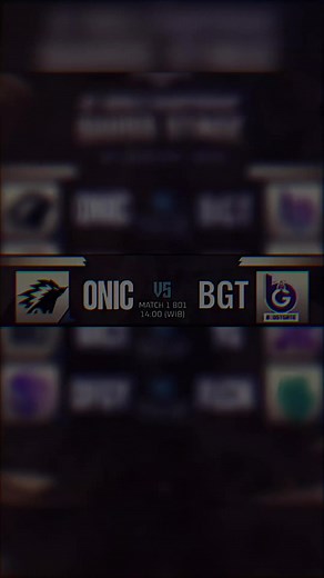 Info skor | ONIC vs BGT #MLBB #MLBBM7 #onicesport