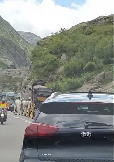 Montagne col du Saint Gothard - Diligence du Gothard - 14/07/2025