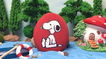 史努比是纯真善良的狗狗，它的漫画形象早已风靡世界