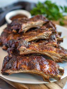 Keto Dry Rub Side Ribs 🔥 Think BBQ nights without the sugar—these ribs are rubbed, roasted, and ready to satisfy with smoky flavor at only 3g net carbs per serving. Comfort food, keto style! Recipe in first comment 👇👇👇 | Keto & Low Carb Food Network