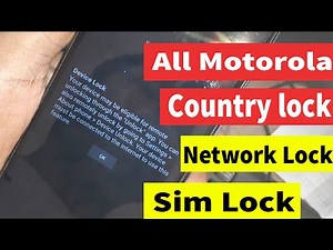 all Motorola unlock sim Lock, Network lock, Country lock, How to unlock Motorola Device