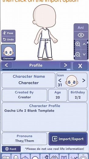 how to add codes in gacha life2 🤗 tutorial video 💖 hope it help 🎉#cutie pie
