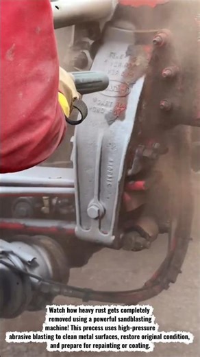 Ultimate Rust Removal with Industrial Sandblasting | Satisfying Metal Restoration