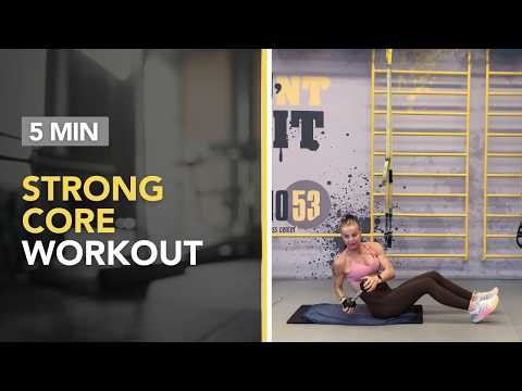 STRONG CORE WORKOUT | Happy Friday 316 | Irene Fitness