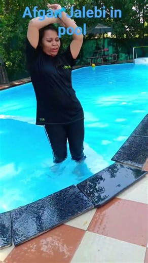 # Afgan Jalebi in pool # dance in pool # pool party. # gayal hai tera deewana✨✨✨✨