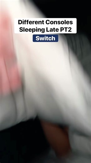 Consoles sleeping late PT2 #funny #gaming #comedy #gamer #relatable