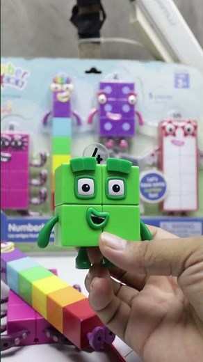 Numberblocks – 49:11 Second Satisfying with Unboxing Learn to Count! ASMR Shorts Video