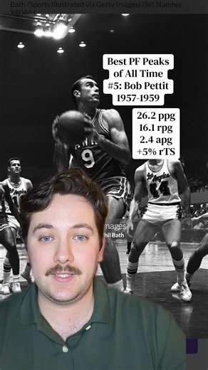 PF Peak: Bob Pettit! #nba #bobpettit #hawks #atlantahawks #greenscreen