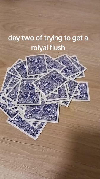 maybe day three #royal #poker #cards #fyppppppppppppppppppppppp #fyp #rolayflush