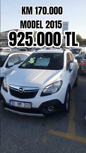 OPEL MOCKA PRICE 925,000 TL KM 170,000 MODEL 2015 #opel #automotive