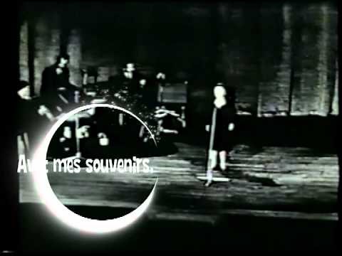 Edith Piaf Non, Je ne regrette rien Live + Lyrics.wmv