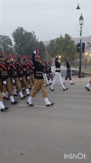 ncc cadet #ncc #parade #nccdrill #republicdayparade2026 #paraderehearsal #ncctraining #shortsfeed