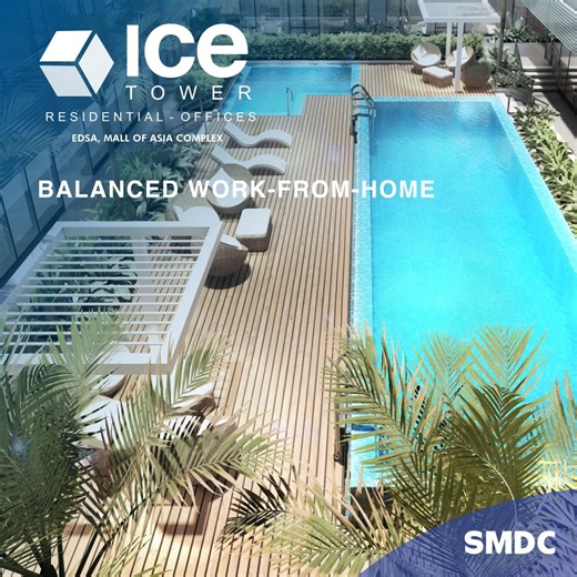 22K views · 74 reactions | The Ice Tower Residential-Office is designed for a balanced work-from-home experience, providing the ideal environment to live, work, and thrive. Enjoy seamless productivity and comfort in a space tailored for modern professionals. #SMDC #IceTower #MallOfAsia | SMDC | Facebook