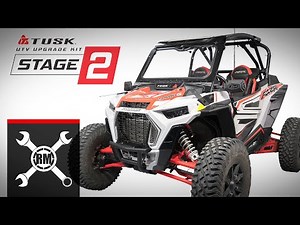 Polaris RZR XP Turbo S & XP 4 Turbo S Tusk UTV Stage 2 Upgrade Kit Install