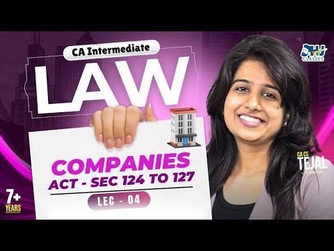 CA Inter LAW | 🎥 Lecture No - 04 | May & Sept. 2026 | 👩‍🏫 By CA CS Tejal Katariya | HJ Classes