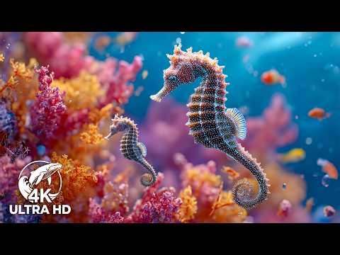 Underwater Wonders 8K - The Marvelous Sea Creatures & Marine Life for Relaxation
